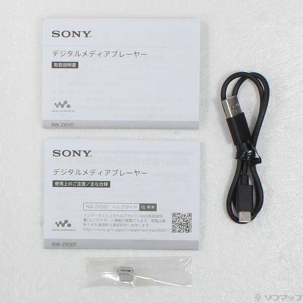 〔中古〕SONY(ソニー) WALKMAN ZX500シリーズ メモリ64GB シルバー NW-ZX507 S〔198-ud〕 |  | 04