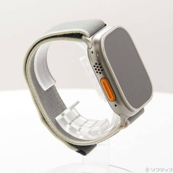〔中古〕Apple(アップル) Apple Watch Ultra 2 GPS + Cellular 49mm チタニウムケース グリーン／グレイトレイルループ〔349-ud〕 |  | 03