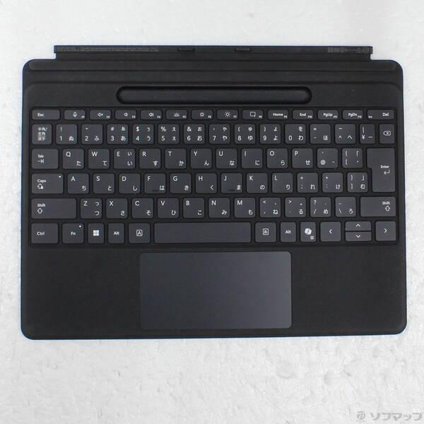 〔中古〕Microsoft(マイクロソフト) Surface Pro 13インチ Flex キーボード (ペン収納付き／スリムペン別売り) ブラック ZQZ-00022〔262-ud〕 | 
