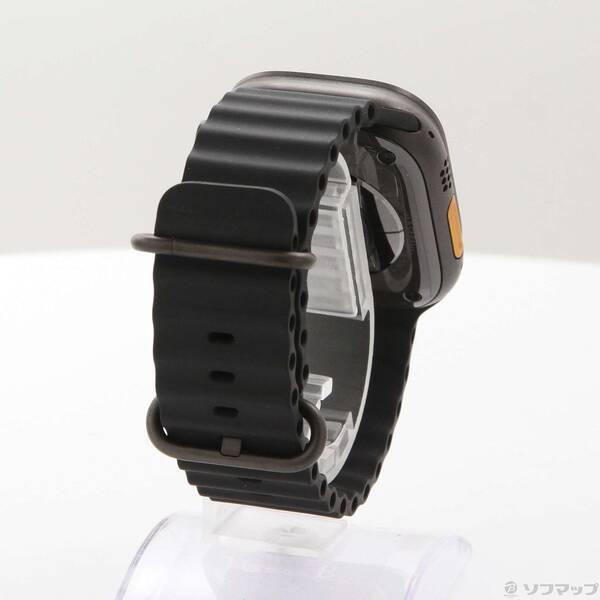 〔中古〕Apple(アップル) Apple Watch Ultra 3 GPS + Cellular 49mm ブラックチタニウムケース ブラックオーシャンバンド〔258-ud〕 |  | 02