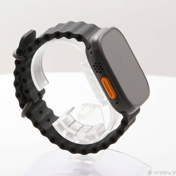 〔中古〕Apple(アップル) Apple Watch Ultra 3 GPS + Cellular 49mm ブラックチタニウムケース ブラックオーシャンバンド〔258-ud〕 |  | 03