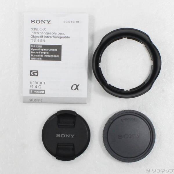 〔中古〕SONY(ソニー) E 15mm F1.4 G SEL15F14G〔262-ud〕 |  | 04
