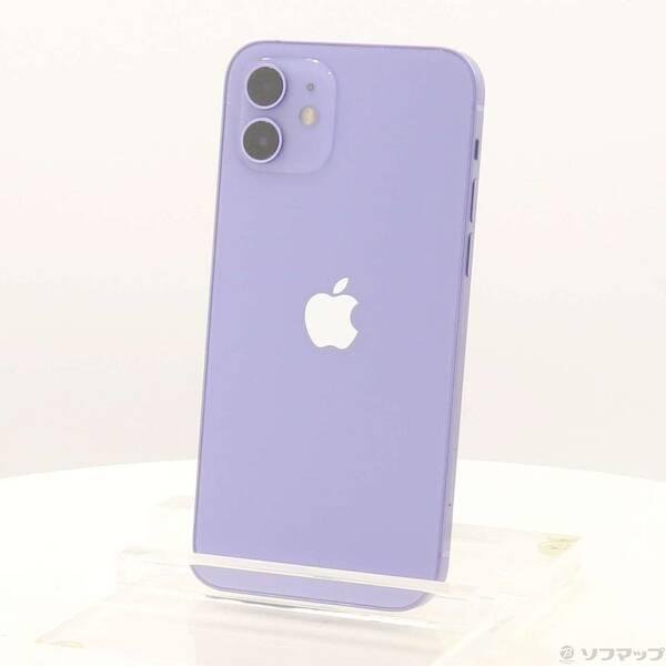 〔中古〕Apple(アップル) iPhone12 64GB パープル MJNH3J／A SIMフリー〔247-ud〕 | 