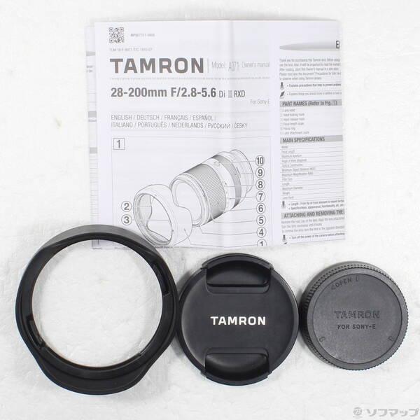 〔中古〕TAMRON(タムロン) 28-200mm F／2.8-5.6 Di III RXD (Model A071)〔269-ud〕 |  | 04