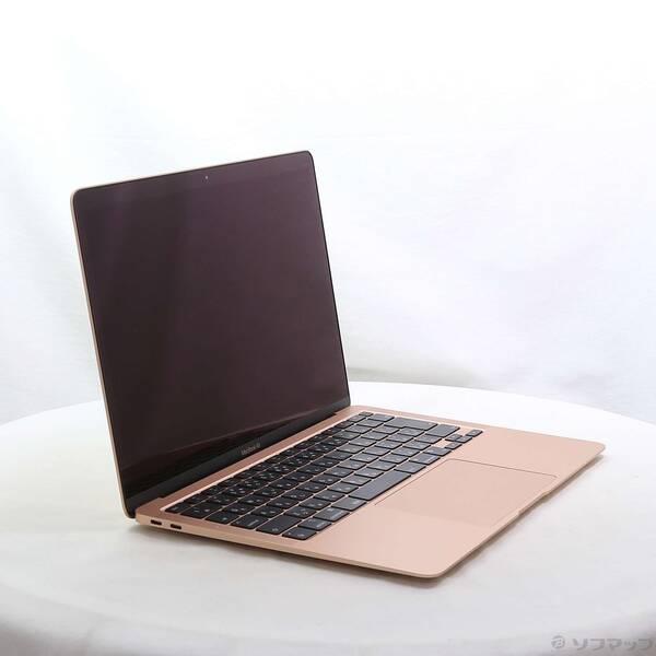 〔中古〕Apple(アップル) MacBook Air 13.3-inch Late-2020 MGND3J／A Apple M1 8コアCPU_7コアGPU 8GB SSD256GB ゴールド 〔15.3 Sequoia〕〔262-ud〕 |  | 03