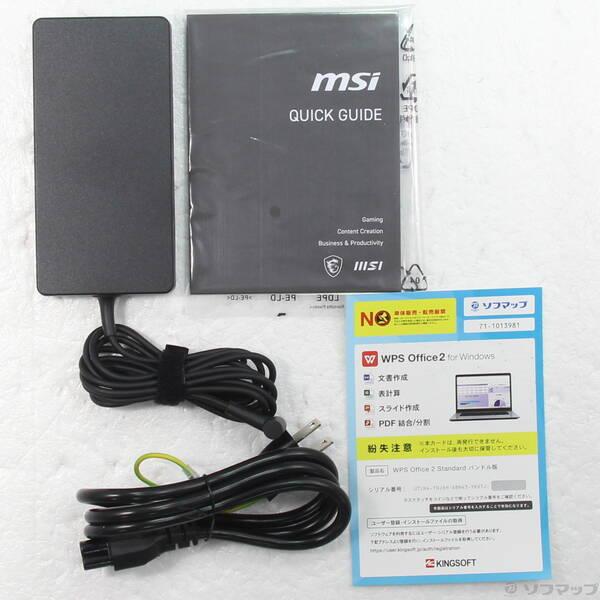 〔中古〕MSI(エムエスアイ) 〔展示品〕 Cyborg 17 B2RW Cyborg-15-B2RWEKG-5050JP オデッセイグレイ ＆ スケルトン〔198-ud〕 |  | 04