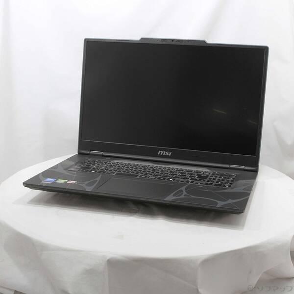 〔中古〕MSI(エムエスアイ) 〔展示品〕 Cyborg 17 B2RW Cyborg-17-B2RWEKG-6655JP オデッセイグレイ ＆ スケルトン〔198-ud〕 | 