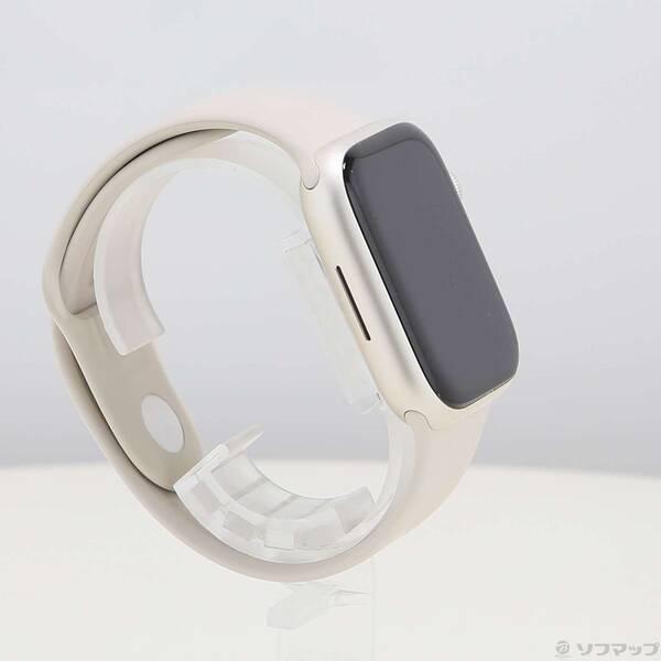 〔中古〕Apple(アップル) Apple Watch Series 7 GPS 45mm スターライトアルミニウムケース スターライトスポーツバンド〔262-ud〕 |  | 03