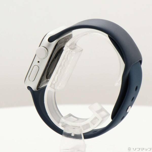〔中古〕Apple(アップル) Apple Watch SE 第1世代 GPS 40mm シルバーアルミニウムケース アビスブルースポーツバンド〔377-ud〕 |  | 01