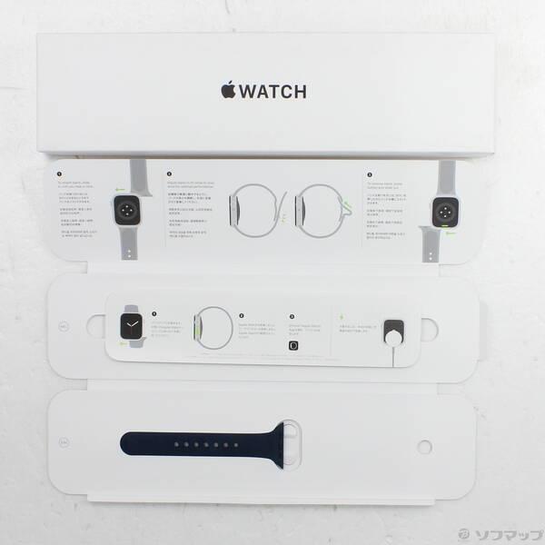 〔中古〕Apple(アップル) Apple Watch SE 第1世代 GPS 40mm シルバーアルミニウムケース アビスブルースポーツバンド〔377-ud〕 |  | 04