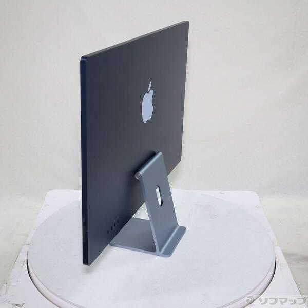 〔中古〕Apple(アップル) iMac 24-inch Late-2023 MQRQ3J／A Apple M3 8コアCPU_10コアGPU 8GB SSD256GB ブルー 〔15.7 Sequoia〕〔377-ud〕 |  | 01