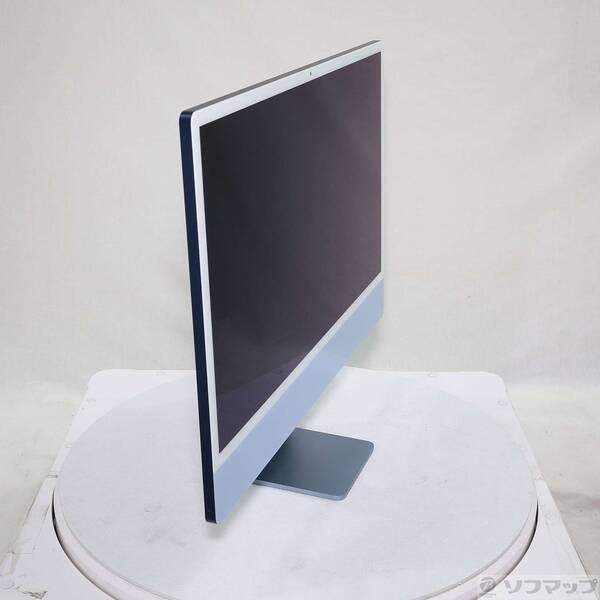 〔中古〕Apple(アップル) iMac 24-inch Late-2023 MQRQ3J／A Apple M3 8コアCPU_10コアGPU 8GB SSD256GB ブルー 〔15.7 Sequoia〕〔377-ud〕 |  | 03