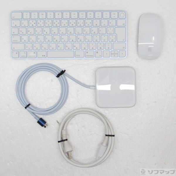 〔中古〕Apple(アップル) iMac 24-inch Late-2023 MQRQ3J／A Apple M3 8コアCPU_10コアGPU 8GB SSD256GB ブルー 〔15.7 Sequoia〕〔377-ud〕 |  | 04