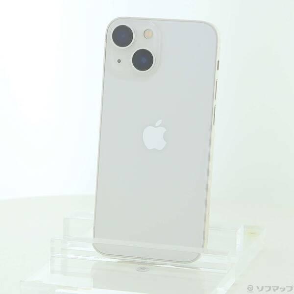 〔中古〕Apple(アップル) iPhone13 mini 128GB スターライト MLJE3J／A SIMフリー〔198-ud〕 | 