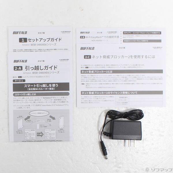 〔中古〕BUFFALO(バッファロー） WSR-5400XE6 チタニウムグレー〔262-ud〕 |  | 04