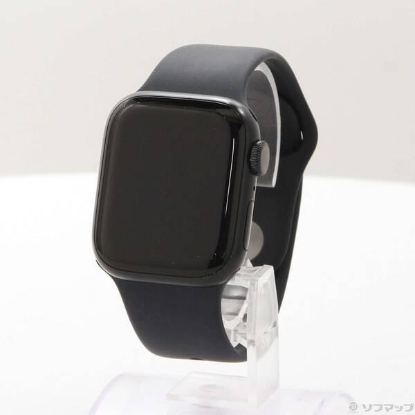 〔中古〕Apple(アップル) Apple Watch Series 7 GPS 41mm ミッドナイトアルミニウムケース ミッドナイトスポーツバンド〔349-ud〕 | 