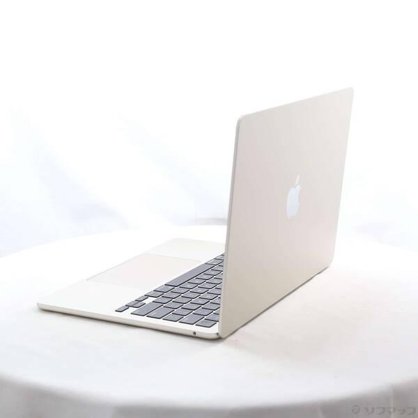 〔中古〕Apple(アップル) MacBook Air 13.6-inch Late-2024 MC8P4J／A Apple M3 8コアCPU_10コアGPU 24GB SSD1TB スターライト 〔15.7 Sequoia〕〔198-ud〕 |  | 01