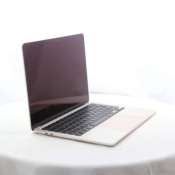 〔中古〕Apple(アップル) MacBook Air 13.6-inch Late-2024 MC8P4J／A Apple M3 8コアCPU_10コアGPU 24GB SSD1TB スターライト 〔15.7 Sequoia〕〔198-ud〕 |  | 03