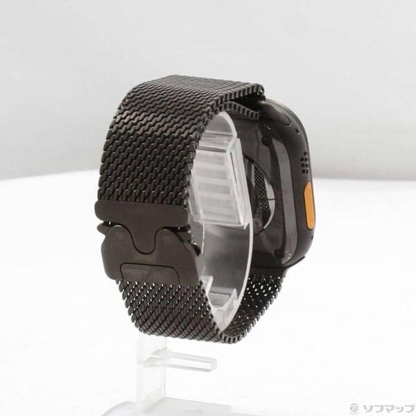 〔中古〕Apple(アップル) Apple Watch Ultra 2 GPS + Cellular 49mm ブラックチタニウムケース ブラックチタニウムミラネーゼループ〔344-ud〕 |  | 02