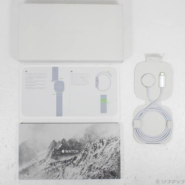 〔中古〕Apple(アップル) Apple Watch Ultra GPS + Cellular 49mm チタニウムケース スターライトアルパインループ〔377-ud〕 |  | 04