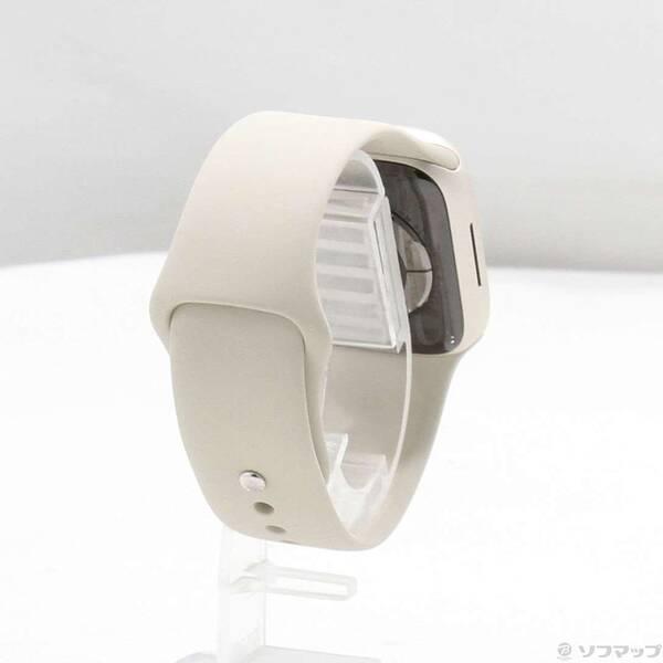 〔中古〕Apple(アップル) Apple Watch Series 9 GPS 41mm スターライトアルミニウムケース スターライトスポーツバンド〔348-ud〕 |  | 02