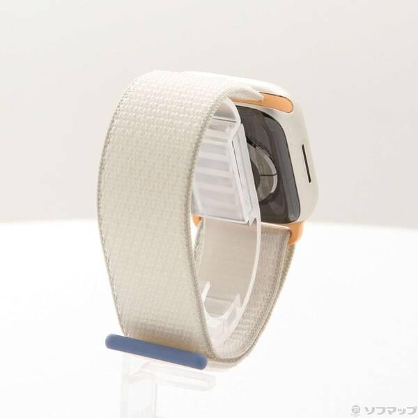〔中古〕Apple(アップル) Apple Watch Series 9 GPS 41mm スターライトアルミニウムケース スターライトスポーツループ〔349-ud〕 |  | 02