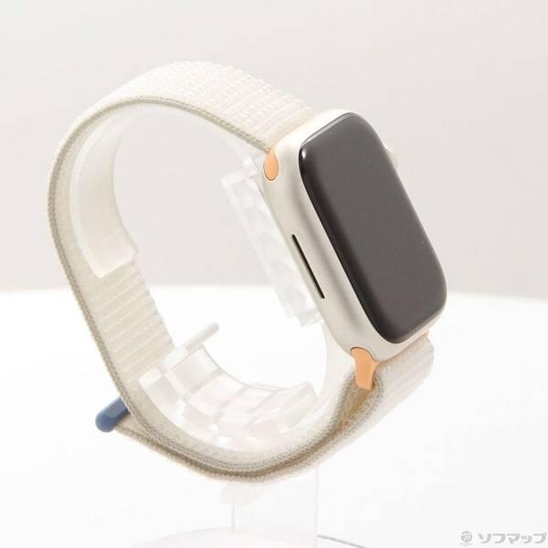 〔中古〕Apple(アップル) Apple Watch Series 9 GPS 41mm スターライトアルミニウムケース スターライトスポーツループ〔349-ud〕 |  | 03