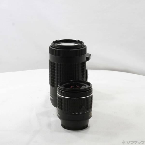 〔中古〕Nikon(ニコン) NIKON D5600 ダブルズームキット ブラック〔297-ud〕 |  | 03