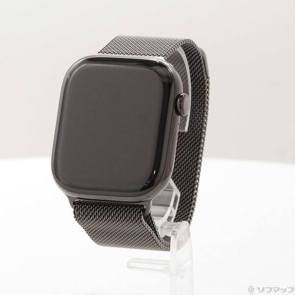 〔中古〕Apple(アップル) Apple Watch Series 10 GPS + Cellular 46mm スレートチタニウムケース スレートミラネーゼループ〔258-ud〕 | 
