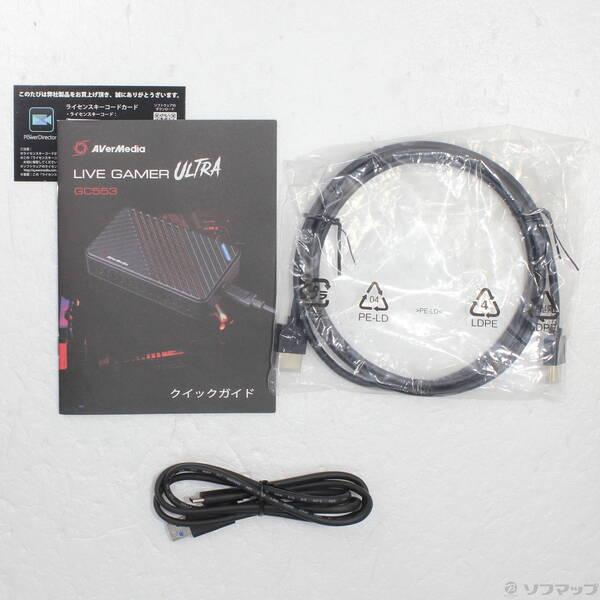 〔中古〕AVerMedia Live Gamer ULTRA GC553 ブラック〔262-ud〕 |  | 04