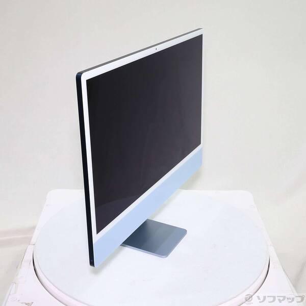 〔中古〕Apple(アップル) iMac 24-inch Late-2023 MQRR3J／A Apple M3 8コアCPU_10コアGPU 8GB SSD512GB ブルー 〔15.7 Sequoia〕〔198-ud〕 |  | 03