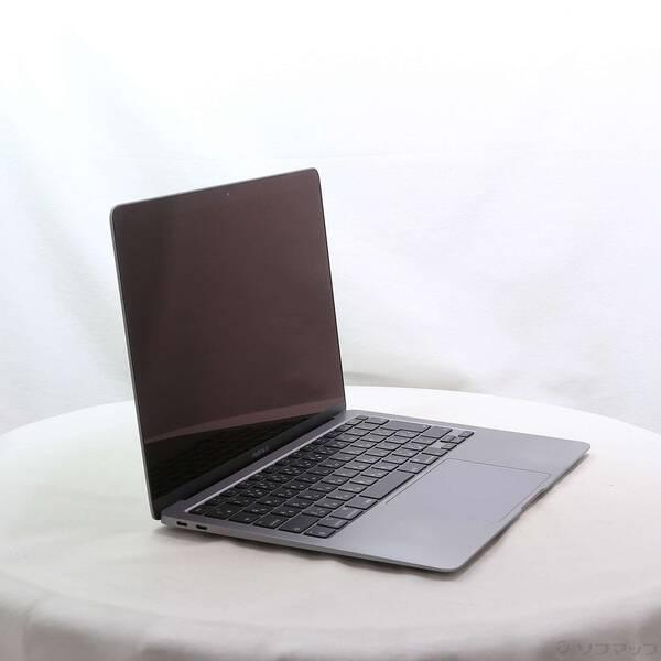 〔中古〕Apple(アップル) MacBook Air 13.3-inch Early-2020 MWTJ2J／A Core_i3 1.1GHz 8GB SSD256GB スペースグレイ 〔10.15 Catalina〕〔377-ud〕の画像