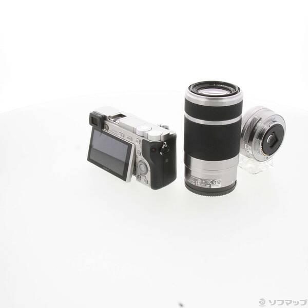〔中古〕SONY(ソニー) α6000 ダブルズームレンズキット シルバー ILCE-6000Y〔262-ud〕 |  | 02