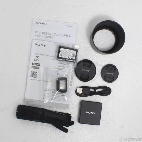 〔中古〕SONY(ソニー) α6000 ダブルズームレンズキット シルバー ILCE-6000Y〔262-ud〕 |  | 05