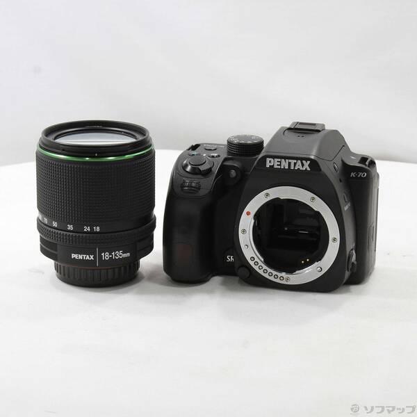 〔中古〕PENTAX(ペンタックス) K-70 18-135WR レンズキット ブラック〔269-ud〕 | 