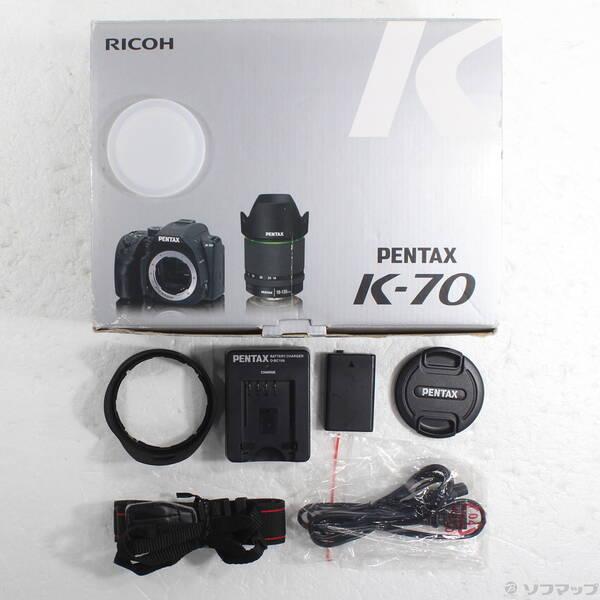 〔中古〕PENTAX(ペンタックス) K-70 18-135WR レンズキット ブラック〔269-ud〕 |  | 05