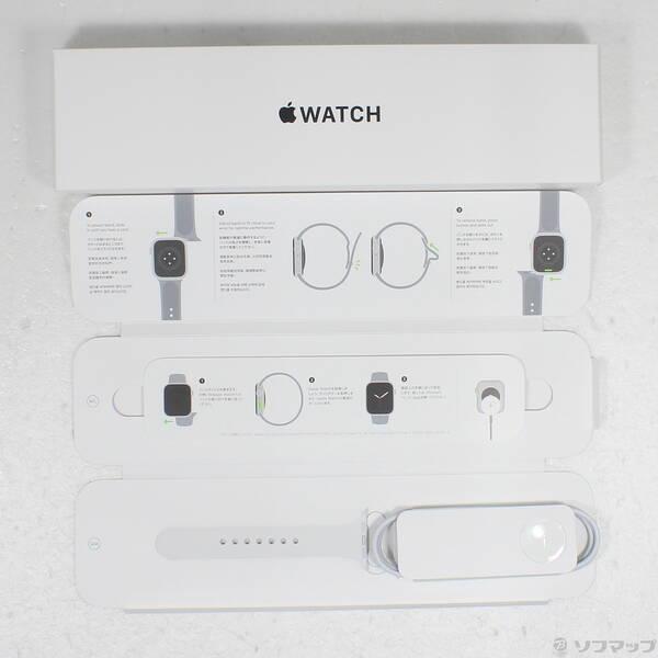 〔中古〕Apple(アップル) Apple Watch SE 第2世代 GPS 44mm シルバーアルミニウムケース ホワイトスポーツバンド〔251-ud〕 |  | 04