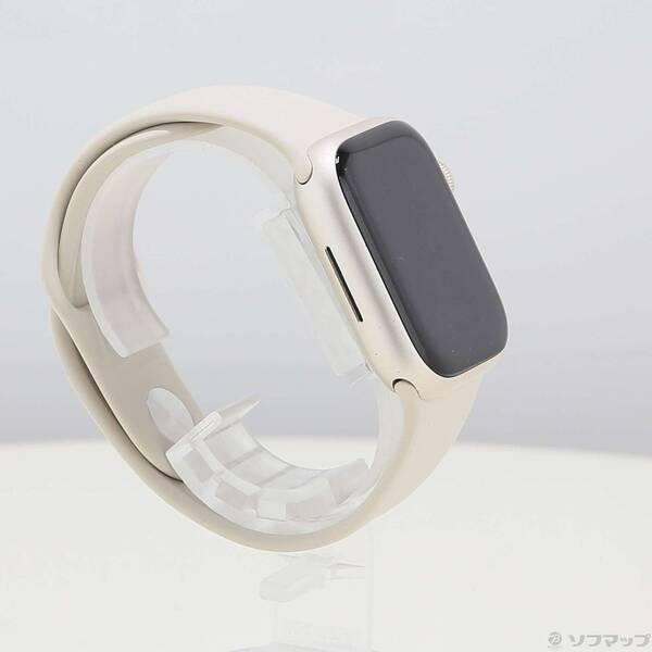 〔中古〕Apple(アップル) Apple Watch Series 8 GPS 41mm スターライトアルミニウムケース スターライトスポーツバンド〔349-ud〕 |  | 03