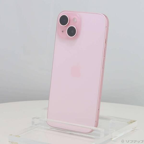 〔中古〕Apple(アップル) iPhone15 128GB ピンク MTMJ3J／A SIMフリー〔198-ud〕 | 