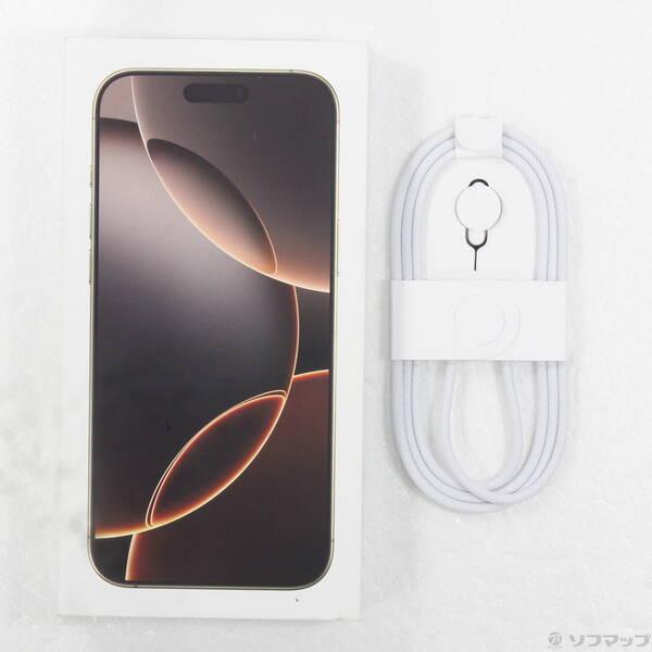 〔中古〕Apple(アップル) iPhone16 Pro Max 1TB デザートチタニウム MYWT3J／A SIMフリー〔258-ud〕 |  | 04