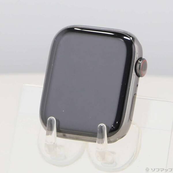 〔中古〕Apple(アップル) Apple Watch Series 7 GPS + Cellular 45mm グラファイトステンレススチールケース バンド無し〔349-ud〕 | 