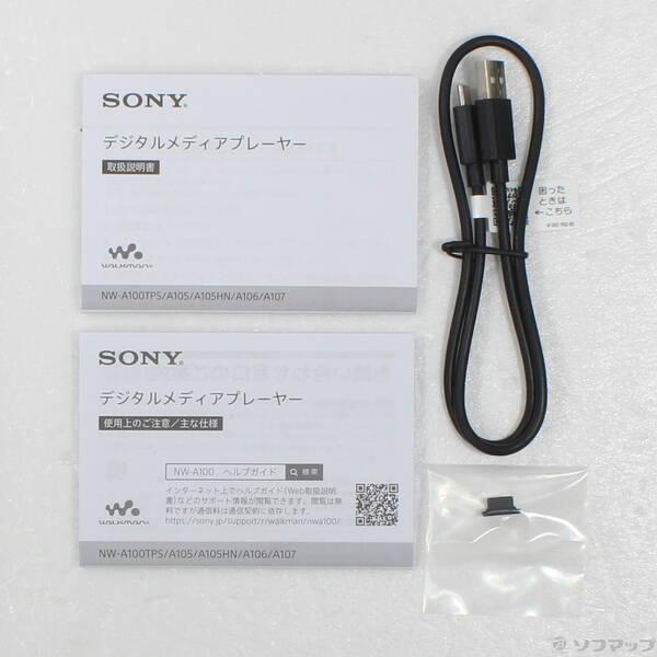 〔中古〕SONY(ソニー) WALKMAN A100シリーズ メモリ32GB+microSD ブラック NW-A106〔348-ud〕 |  | 04