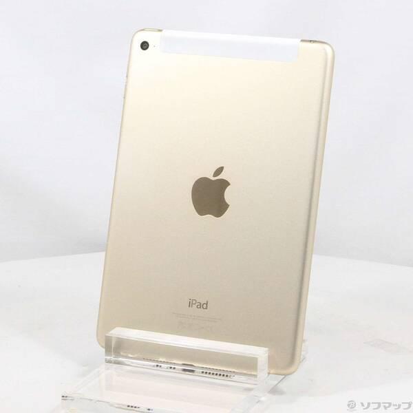 〔中古〕Apple(アップル) iPad mini 4 16GB ゴールド MK712J／A docomoロック解除SIMフリー〔377-ud〕 | 