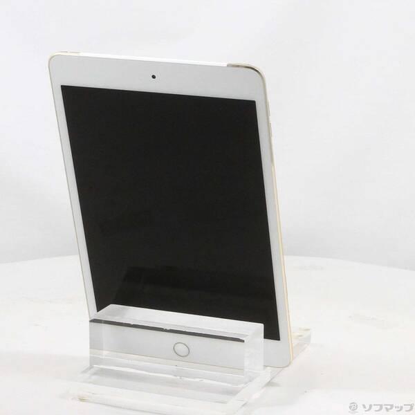 〔中古〕Apple(アップル) iPad mini 4 16GB ゴールド MK712J／A docomoロック解除SIMフリー〔377-ud〕 |  | 02