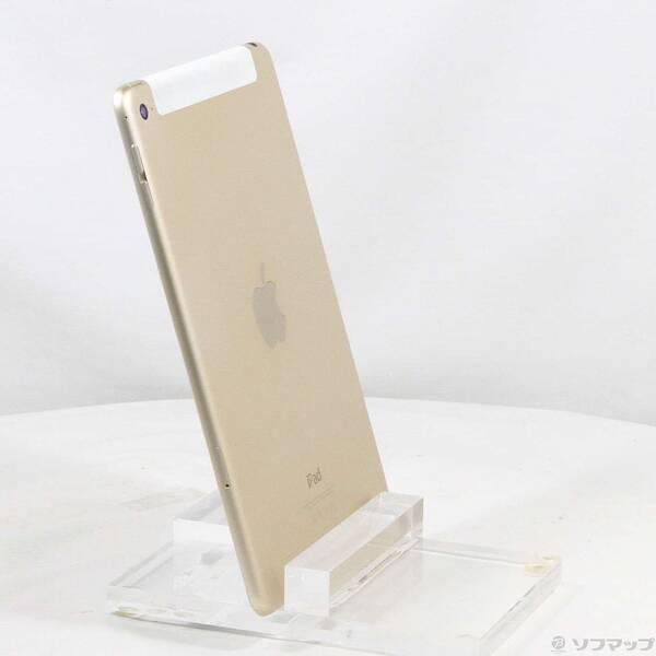 〔中古〕Apple(アップル) iPad mini 4 16GB ゴールド MK712J／A docomoロック解除SIMフリー〔377-ud〕 |  | 03