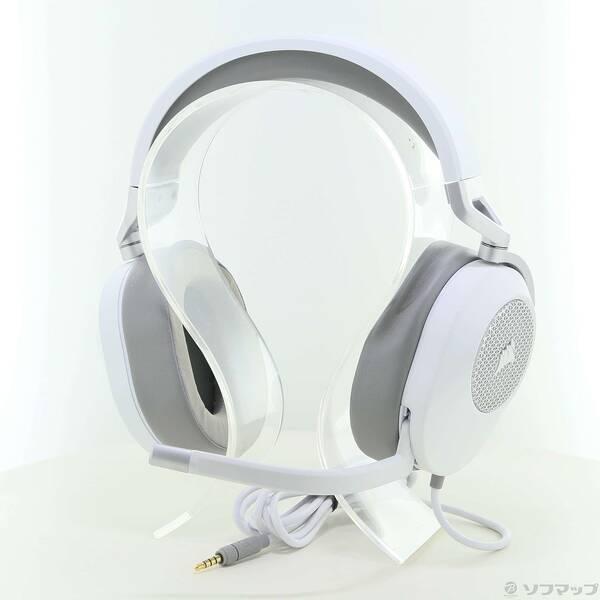 〔中古〕CORSAIR HS65 SURROUND ホワイト CA-9011271-AP〔262-ud〕 | 