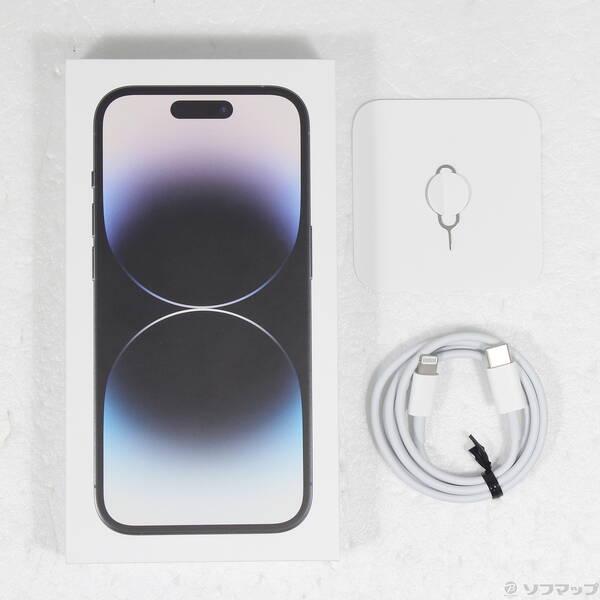 〔中古〕Apple(アップル) iPhone14 Pro 256GB スペースブラック MQ0Q3J／A SIMフリー〔251-ud〕 |  | 04