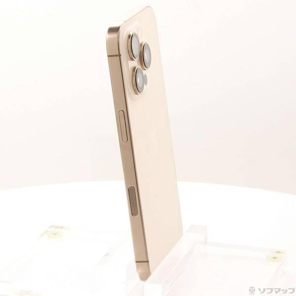 〔中古〕Apple(アップル) iPhone16 Pro 256GB デザートチタニウム MYN23J／A SIMフリー〔276-ud〕 |  | 03