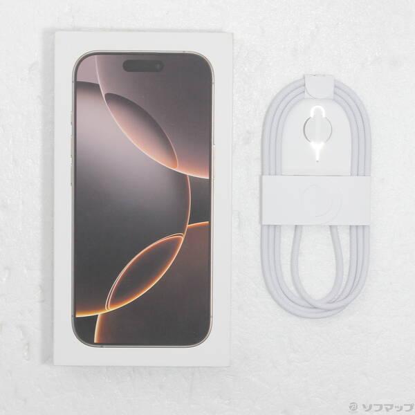 〔中古〕Apple(アップル) iPhone16 Pro 256GB デザートチタニウム MYN23J／A SIMフリー〔276-ud〕 |  | 04