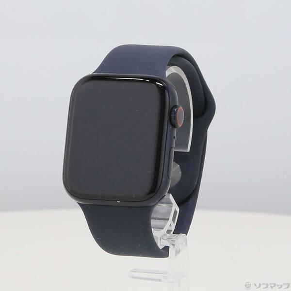 〔中古〕Apple(アップル) Apple Watch SE 第2世代 GPS + Cellular 44mm ミッドナイトアルミニウムケース ミッドナイトスポーツバンド〔258-ud〕 | 